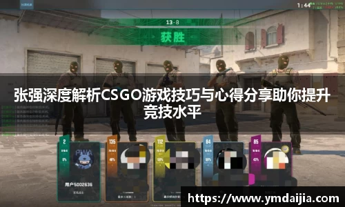 张强深度解析CSGO游戏技巧与心得分享助你提升竞技水平
